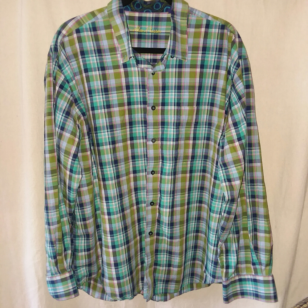 Allen Flusser Plaid Shirt xxl